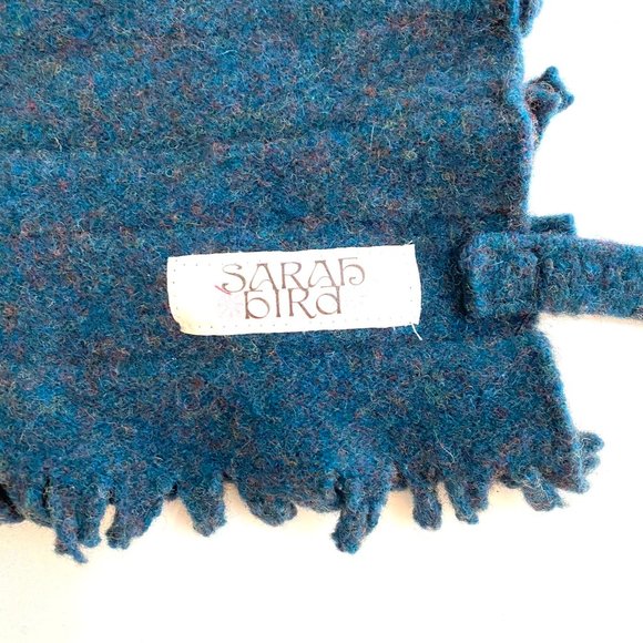 Sarah Bird Handmade Felt Scarf Made in Austin, Texas - Picture 3 of 4